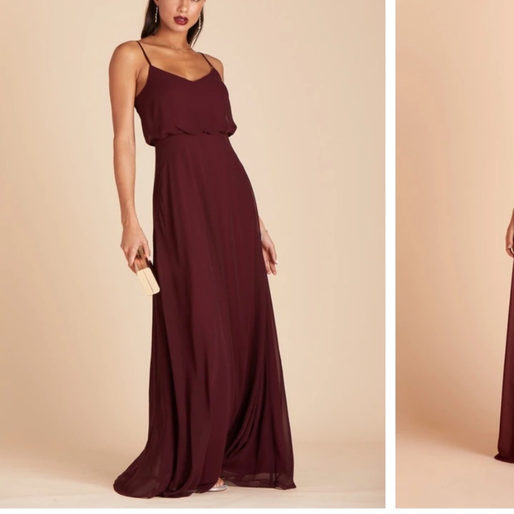 Birdy Grey Gwennie Pinot Noir / Cabernet Dress Size L